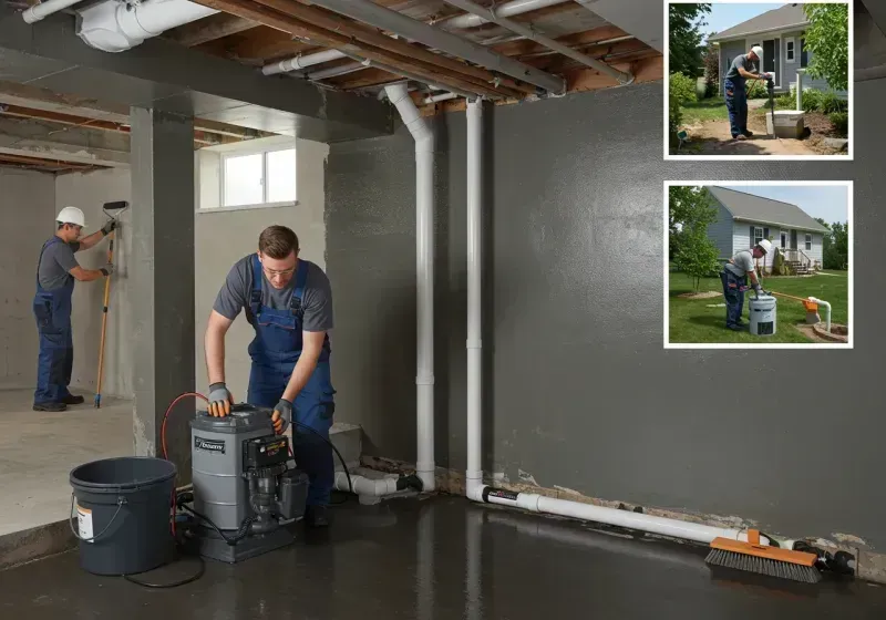 Basement Waterproofing and Flood Prevention process in Bound Brook, NJ